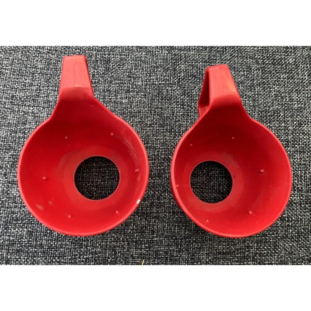 Vintage Sweetheart plastic cozy cup reusable holders advertising Lums restaurant